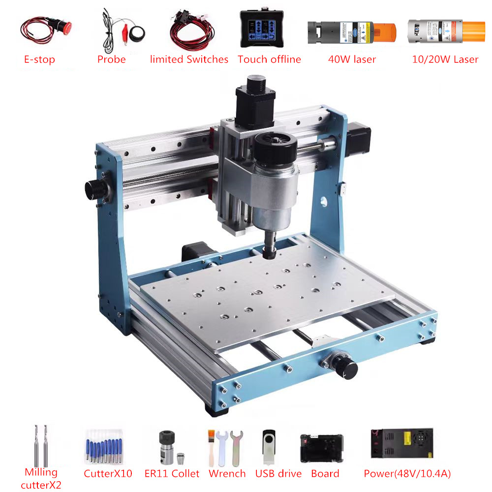 Mini Laser Engraver Cnc Router - Tam Metal Mini CNC Router 3020