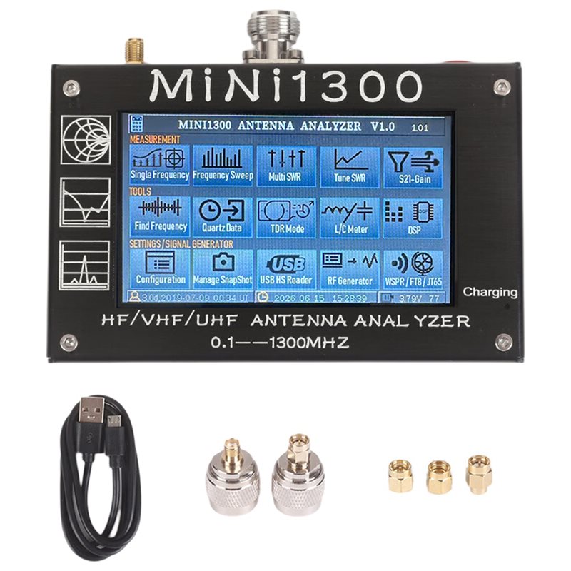 Signal Generator Spectrum Analyzer - ALIM-Mini1300 4.3 İnç /VHF/UHF Anten Analizörü