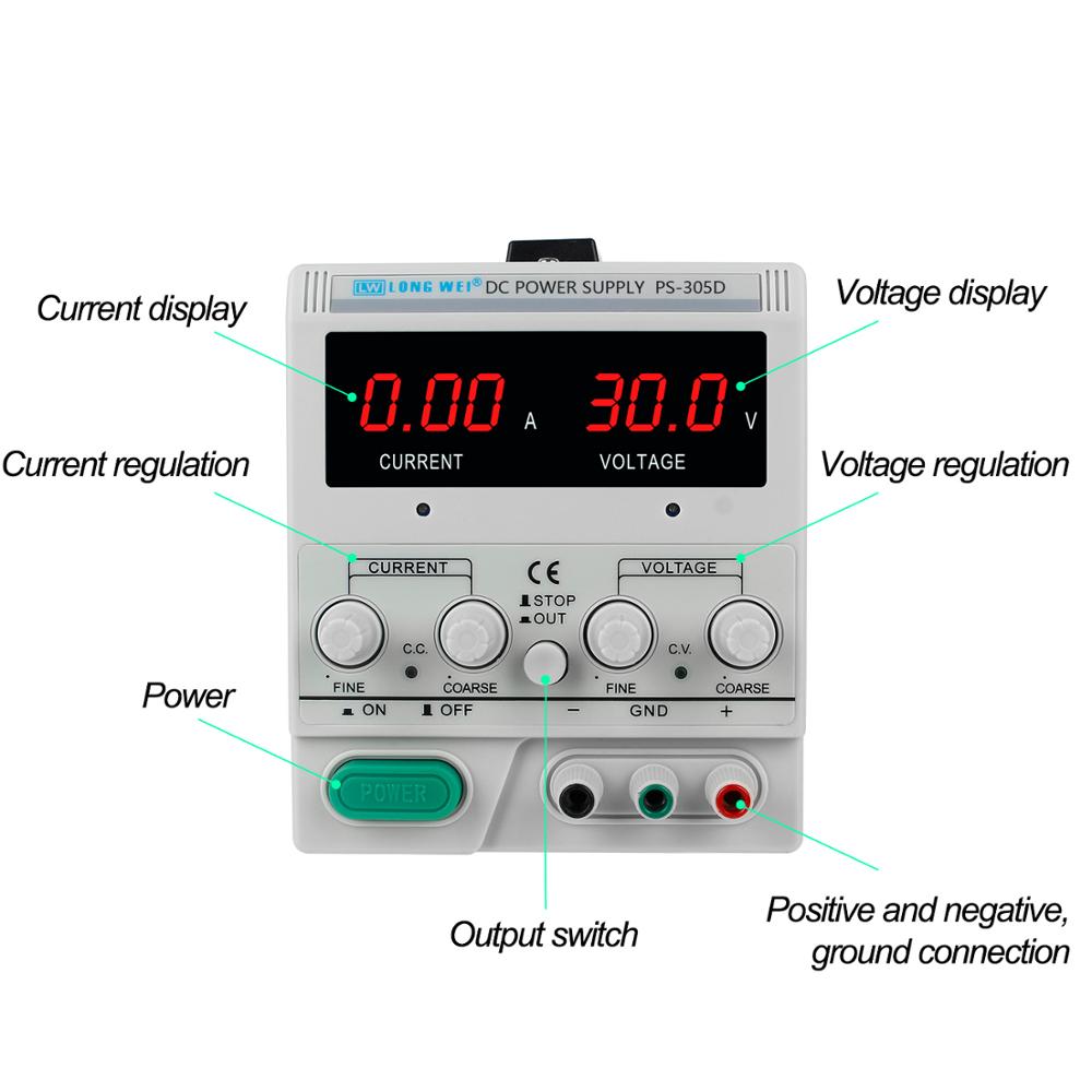 LW PS-305D 30V 5A 150W Ayarlan - Linear Lab Power Supply Adjustable incelemesi ve fiyatı