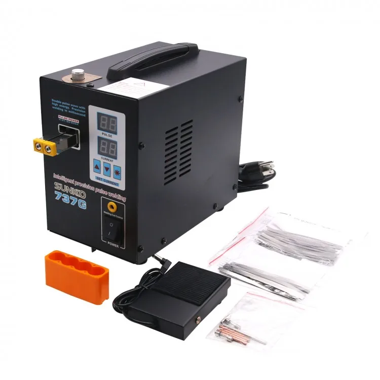 737G Nokta Kaynak Makinesi 110 - Spot Welder 18650 Battery Pack incelemesi ve fiyatı
