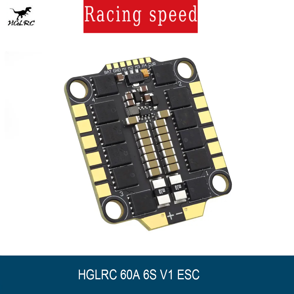 HGLRC 60A 6S 4in1 ESC BLHeli_3 - Fpv Flight Controller F7 Stack 60A incelemesi ve fiyatı