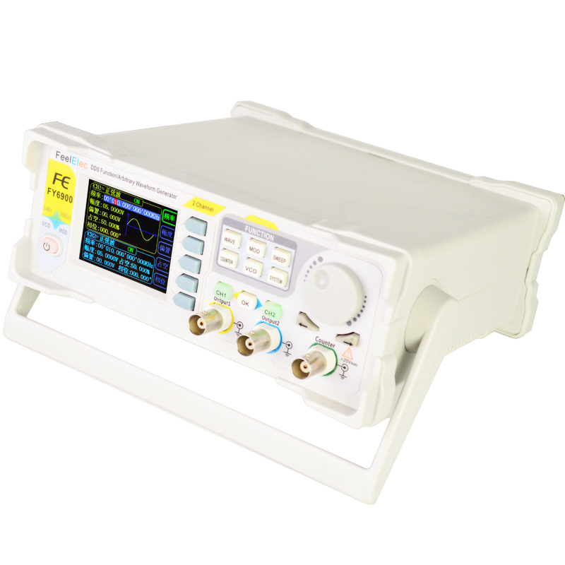 Yeni FY6900 60MHz çift kanal D - Function Arbitrary Waveform Generator incelemesi ve fiyatı