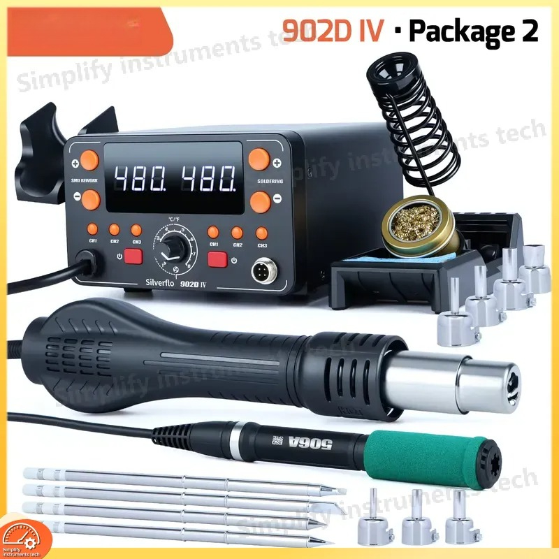 902D IV 775W Lehimleme İstasyo - Hot Air Rework Station T12 incelemesi ve fiyatı