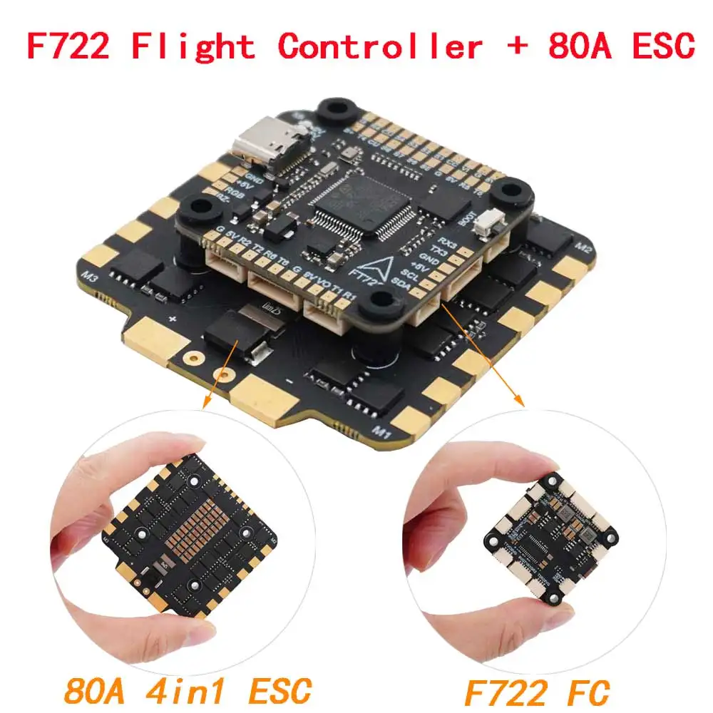 VivaF405 F7 F722 Uçuş Kontrol  - Fpv Flight Controller F7 Stack 60A incelemesi ve fiyatı